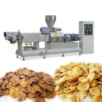 Industrial Breakfast Cereal Machine Corn Flakes Breakfast Cereals Processing Line  With CE Certification