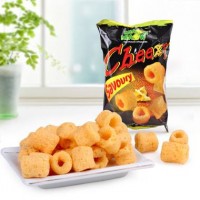 2018 China lower price onion ring/burgles 2D/3D snack pellet puffed food production line