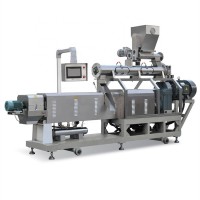 Stainless Steel Twin Screw Extruder Nutritional Powder Baby Food Processing Equipment