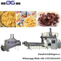 Automatic nestle cocoa crunch breakfast cereal making extruder line Jinan DG machinery