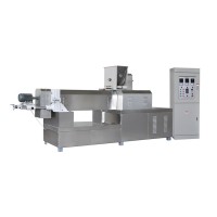 Puffed Snack Food Double Screw Extruder Machine Line