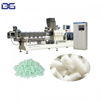 Environmentally Friendly Starch Water-Soluble Biodegradable Packing Fillers Making Machine Starch Foams Production LIne